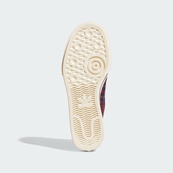 Adidas Nizza RF Platform Low Womens Casual Shoes Red Plaid H02710 NEW Sz 7 - Picture 6 of 8